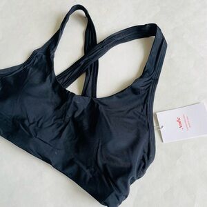 Andie The Caledonia Top in Black NWT size M